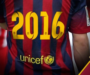 Unicef sur le dos du maillot du FC Barcelone jusqu’en 2016
