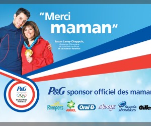 Sochi 2014 – Jason Lamy-Chappuis ambassadeur P&G et sa campagne « Thank You, Mom »
