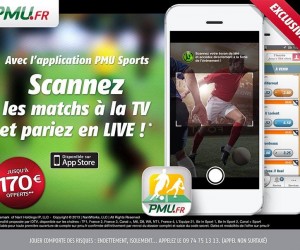 Scannez les matchs à la TV avec l’application PMU Sports et pariez en live !