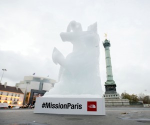 Exploration polaire The North Face dans les rues de Paris avec #MissionParis