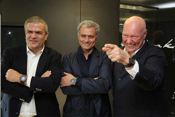 José Mourinho hublot Ricardo Guadalupe sponsoring