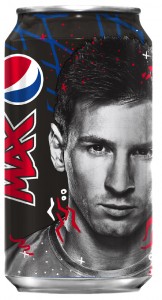 Pepsi Max Can lionel messi