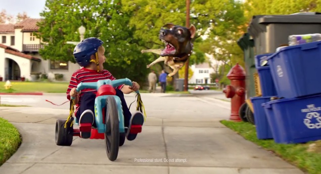 audi A3 2015 super bowl commercial doberhuahua #stayuncompromised