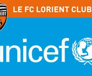Le FC Lorient, premier adhérent du « Club amis de l’Unicef »