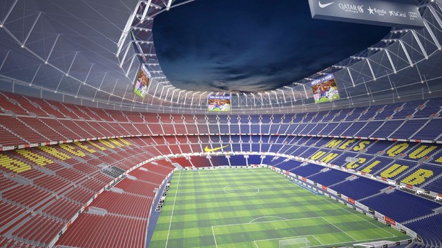 new camp nou FC barcelona stadium