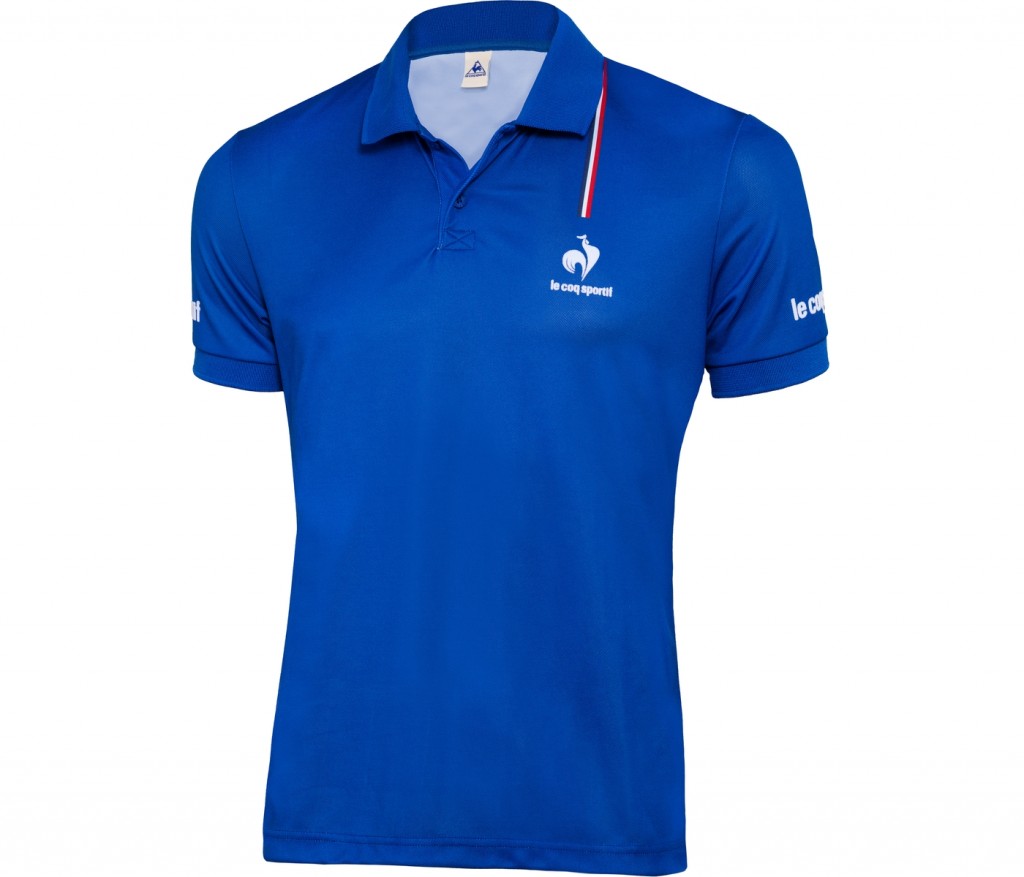richard gasquet polo le coq sportif coupe davis 2014 tennis