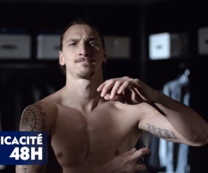 Zlatan Ibrahimovic et les joueurs du PSG dans la nouvelle publicité NIVEA MEN