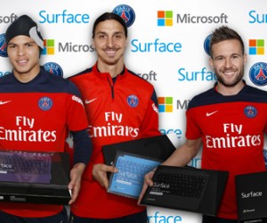 Microsoft offre des tablettes Surface 2 aux joueurs du PSG
