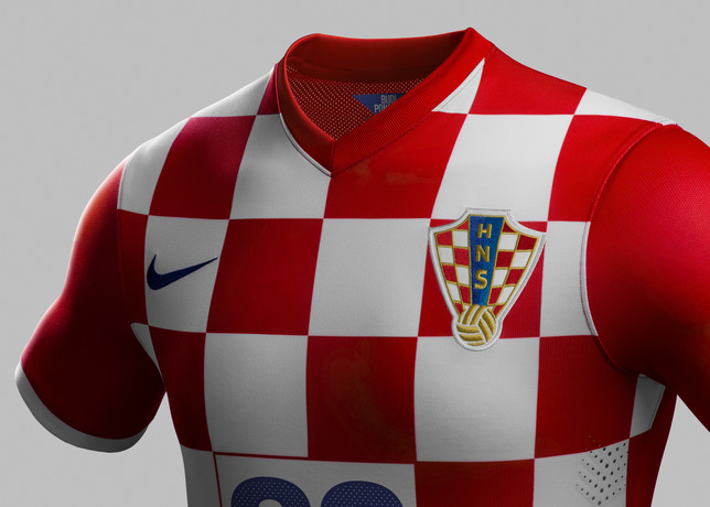 croatie Nike home kit 2014