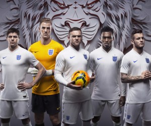 Coupe du Monde 2014 – Nouveaux Maillots de l’Angleterre (Nike)