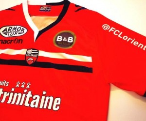 Devenez sponsor maillot du FC Lorient contre le PSG pour 390€ HT