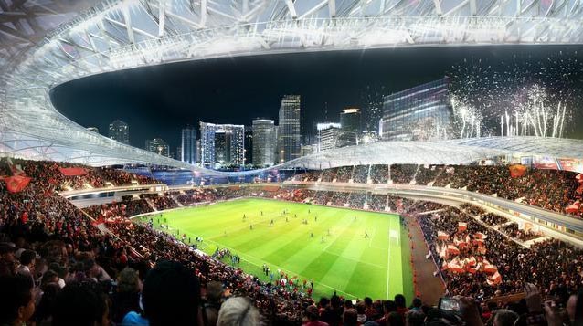 miami port stadium MLS david Beckham