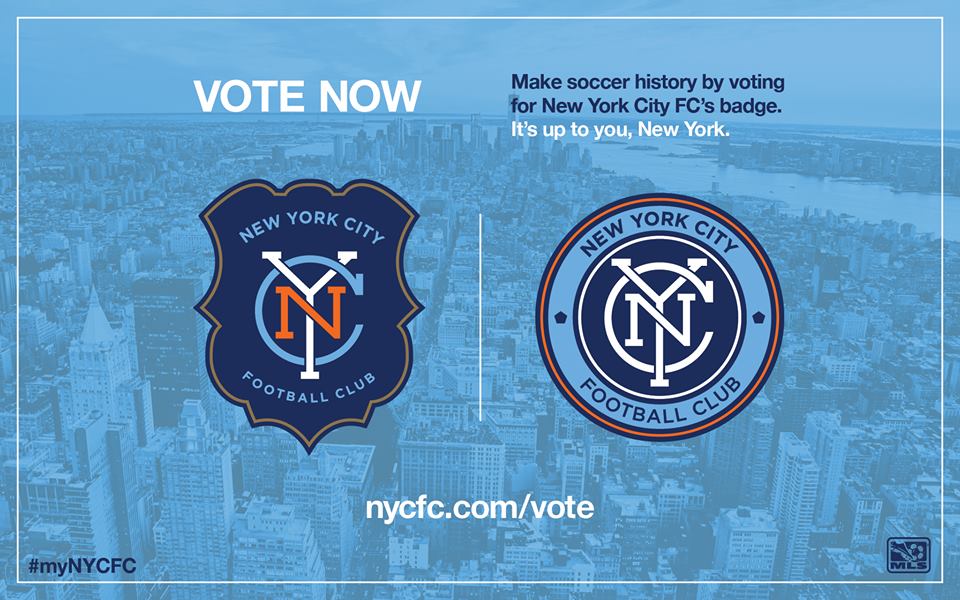 new york city FC badge logo MLS