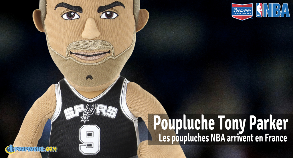 TP poupée peluche tony parker poupluche