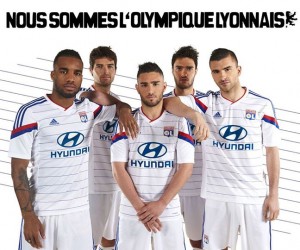 Nouveau Maillot Domicile 2014/2015 Olympique Lyonnais (adidas)