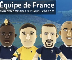 FFF – Ribéry, Benzema, Pogba, Valbuena… Les joueurs de l’Equipe de France en Poupluche !