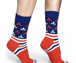 Happy Socks lance 2 paires de chaussettes design aux couleurs du Paris Saint-Germain