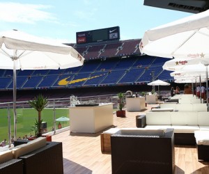 Le FC Barcelone installe une terrasse Lounge-restaurant à l’intérieur du Camp Nou !
