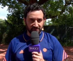 « Hanouna, set et match » – Cyril Hanouna défie des personnalités sur le court de tennis pour Yahoo!