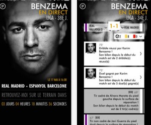 Karim Benzema arrive sur Twitter (@Benzema) et lance son application « BenzemApp »