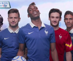 Carrefour vous offre une expérience 3D en réalité augmentée avec l’Equipe de France de Football