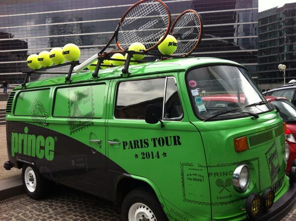 van prince paris tour 2014 roland garros tennis