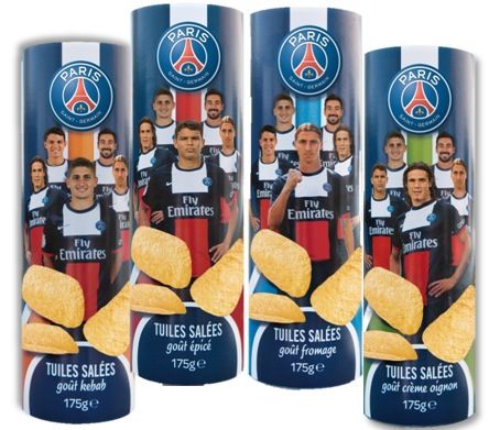 PSG biscuits apéritifs europe snacks chips