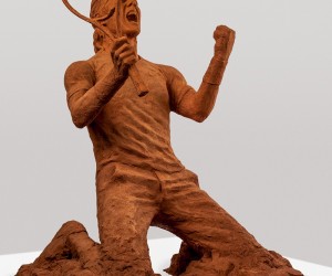 Nike célèbre le 9e titre de Nadal à Roland-Garros via une sculpture réalisée en terre battue