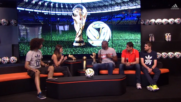 adidas lance le show interactif "Dugout" sur YouTube pendant la Coupe