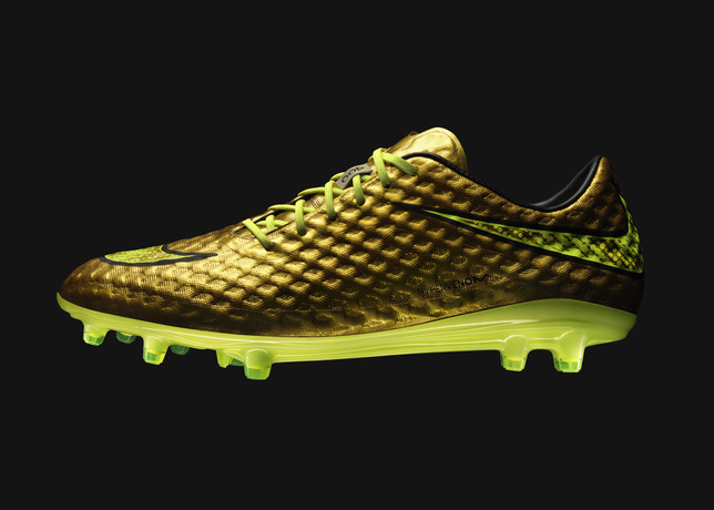 neymar gold boots Nike hypervenom world cup 2014