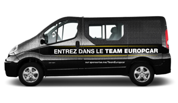 Maillot Cycliste Team Europcar Dédicacé – 3 Signatures, Taille M, Vert