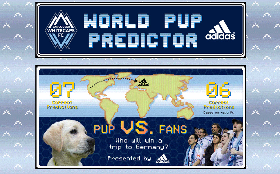world pup predictor obi vancouver whitecaps world cup 2014 football