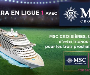 MSC Croisières nouveau Top Sponsor de l’ETG FC