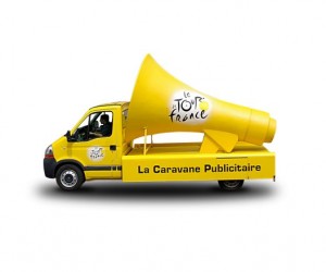 La liste des 37 annonceurs de la Caravane Publicitaire du Tour de France 2014