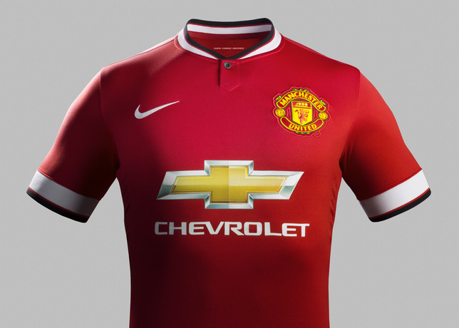 nouveau maillot domicile 2014-2015 manchester united (Nike)