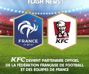 KFC nouveau partenaire de la Fédération Française de Football (FFF)