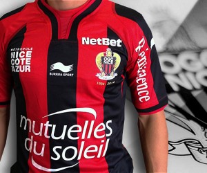 NetBet nouveau sponsor sur le maillot de l’OGC Nice