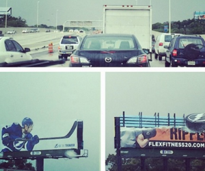 Une campagne d’affichage originale sur l’autoroute pour le Lightning de Tampa Bay (NHL)