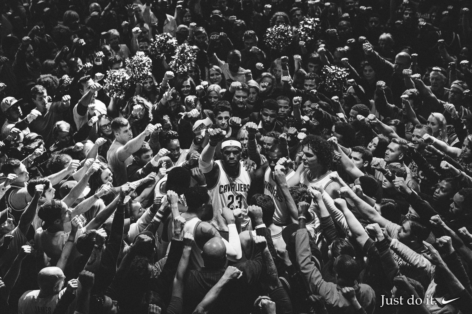 lebron james Nike commercial together cleveland cavaliers