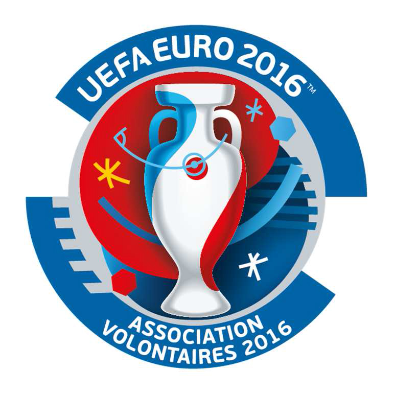 volontaires euro 2016 logo UEFA