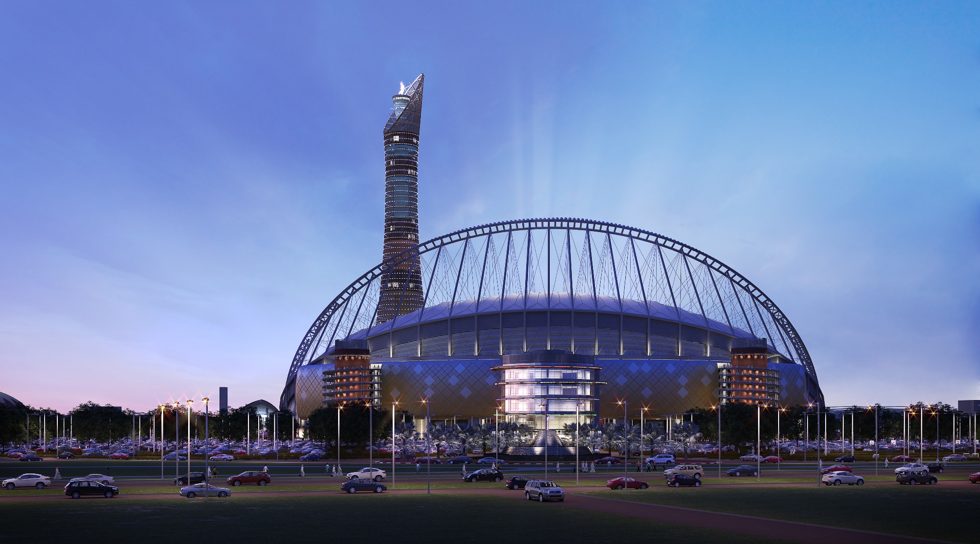 Coupe du Monde 2022 - Le Qatar dévoile le look du futur "Khalifa