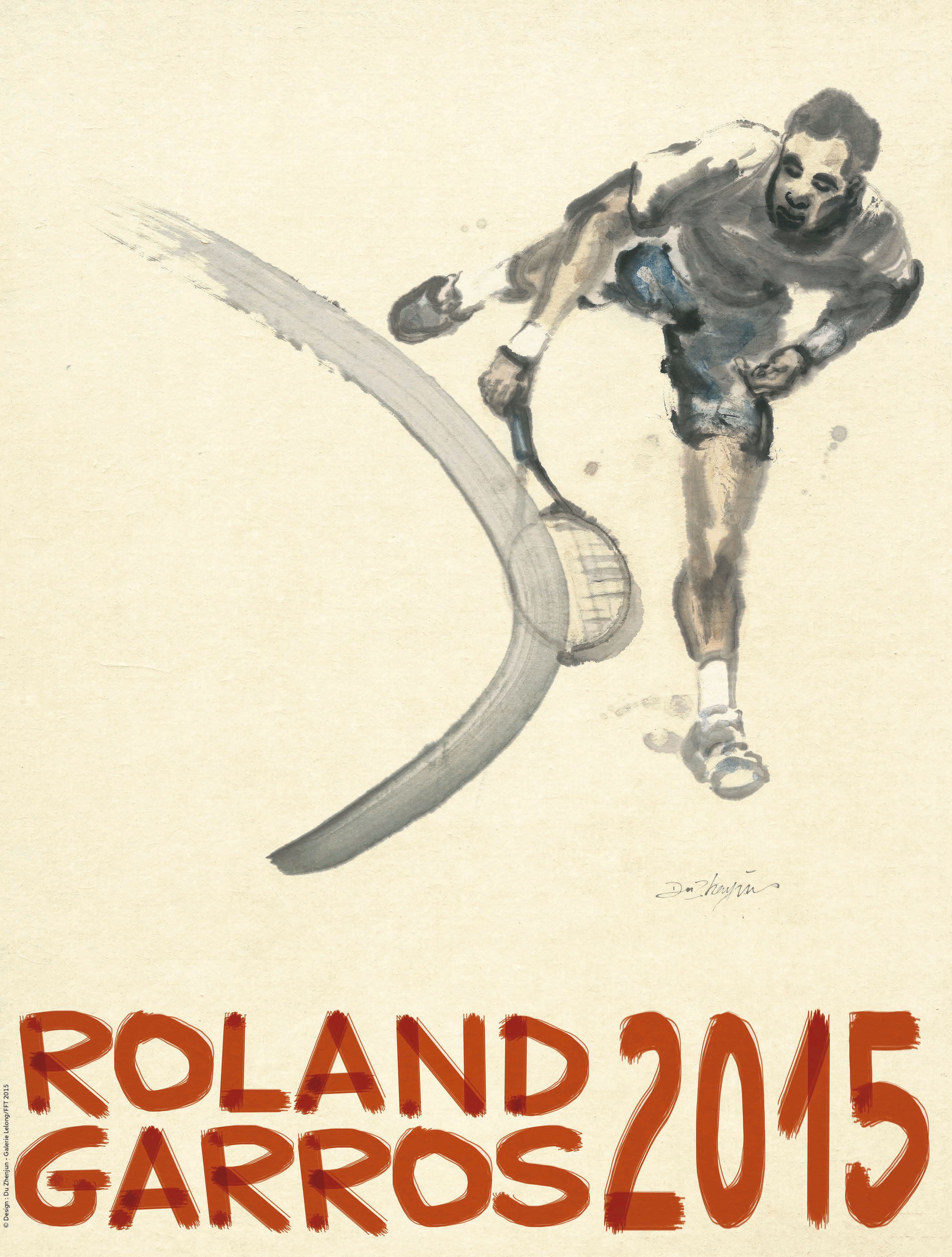 affiche roland-Garros 2015