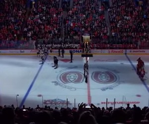 Attentats : La Marseillaise joué avant un match des Canadiens de Montréal, la Lazio de Rome sponsorisé par « Je suis Charlie »
