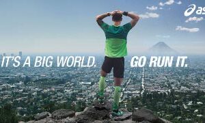 Asics lance sa nouvelle campagne mondiale 2015 avec « It’s a big world. Go run it. »