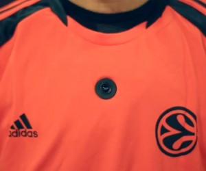 Les maillots-caméras utilisés pour le match Real Madrid – FC Barcelone en Euroleague