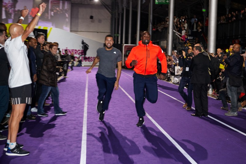 tsonga riner boost battle run 2015 Paris la villette adidas