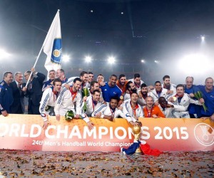 Les sponsors remercient l’Equipe de France de Handball pour son titre de Champion du Monde 2015