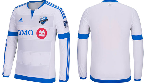 nouveau maillot impact de montréal 2015 blanc adidas MLS