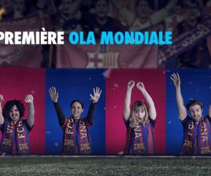 Beko lance une Ola Mondiale (Beko Global Fan Wave) et affichera les Fans du FC Barcelone en vidéo sur la panneautique du Camp Nou pour le Clasico