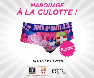 L’ETG FC lance sa gamme de sous-vêtements (boxer, shorty) aux couleurs du club avec son partenaire sexy NO PUBLIK